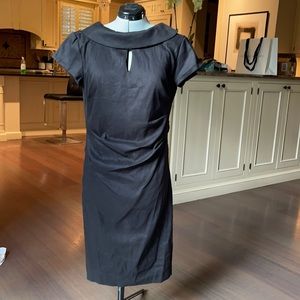 Sara Campbell black cocktail dress size 4.